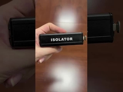 Eliminazione del rumore di buzzing Isolatore del circuito di terra Filtro di rumore soppressore riduttore