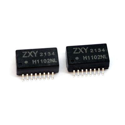 comprare 100 / Singola Ethernet Lan Transformer 24PIN SMD di basso profilo del porto di 1000 BASE-T fabbricazione online