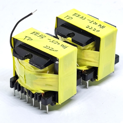 comprare EE33 Trasformatore ad alta frequenza a base di rame ferrite 24V 3A 6+4 pin fabbricazione online