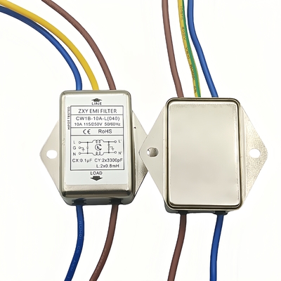 comprare Filtro EMI 115V/250V Antiinterferenza a basso passaggio monofase CW1B-6A/1A/10A-L ((040) fabbricazione online