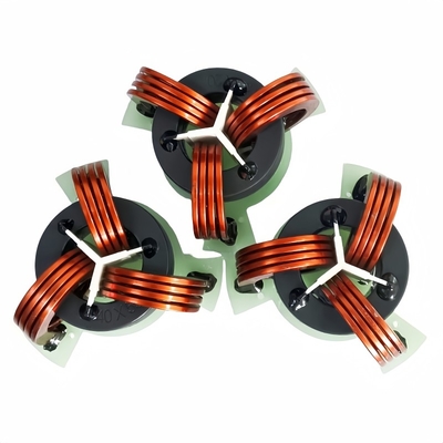 comprare Induttori di soffocamento a tre fasi in modalità comune ad alta potenza ad alta corrente Flat Copper Wire Choke Coil fabbricazione online