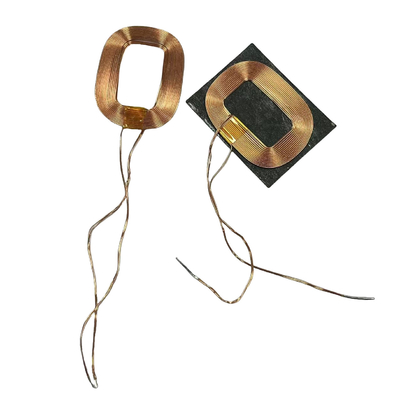 comprare 28*38MM-13uH bobina di ricarica wireless cavo autoadesivo per la ricarica delle cuffie fabbricazione online