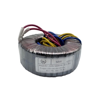 comprare Trasformatore toroidale di potenza in rame da 50W, conversione 0-220V per uso industriale fabbricazione online