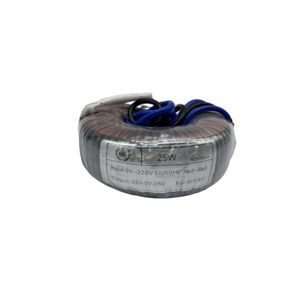 comprare Trasformatore toroidale monofase 25W 0-220V a 06V-0-06V per alimentazione fabbricazione online