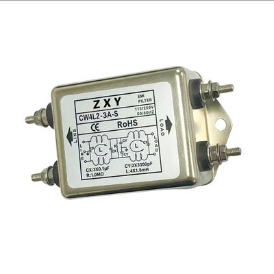 comprare CW4L2-3A-S 115/250V Filtro di alimentazione a innesto monofase AC a due stadi Filtro EMI fabbricazione online