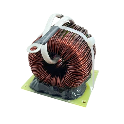 comprare Bobina induttore toroidale grande 1mH 60A ad alta corrente 1 avvolgimento doppio anello magnetico fabbricazione online