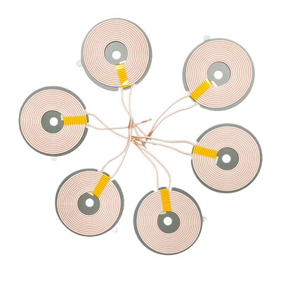 comprare Bobina di ricarica wireless con alta potenza di 15W, induttanza di 6,5μH e design magnetico integrato per una ricarica efficiente fabbricazione online