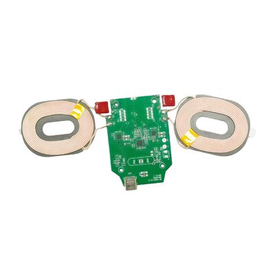 comprare Modulo di ricarica wireless a doppia bobina con ricarica rapida e alta velocità a 15W per due telefoni, assemblaggio PCB fabbricazione online