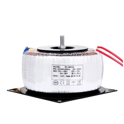 Trasformatori a bassa frequenza personalizzati 12V 0 12V Trasformatore toroidale 24V 0 24V