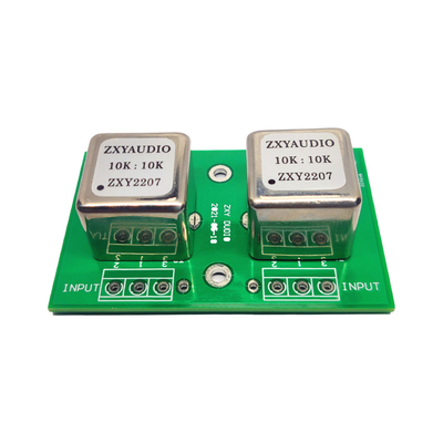 Trasformatore per isolamento audio in permalloy con circuito integrato PCBA 10K:10K