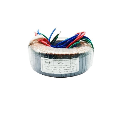 Trasformatore a bassa frequenza personalizzato da 60W Trasformatore toroidale da 110V 220V 230V a 12V 15V 18V Per amplificatori di potenza audio