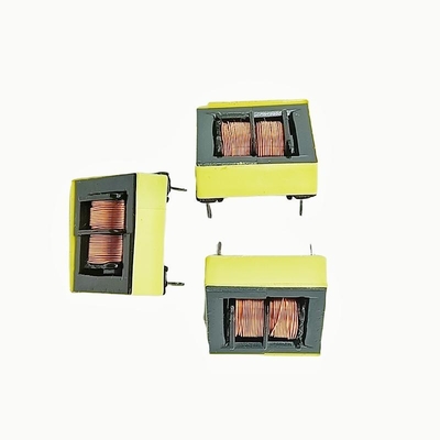 EE14 Trasformatore ad alta frequenza Fornitore di alimentazione Ferrite Core Verticale Alta Tensione 30mH Induttanza