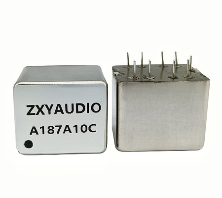 PCB montato 4+4+1 Pins ZXY-A187A10C trasformatore audio in permalloy