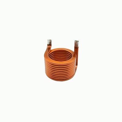 Flat Copper Wire Air Core Winding Coil Hollow Induttore ad alta potenza ad alta corrente