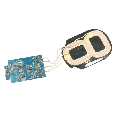 10W PCBA 2Coils Qi Wireless Charging Coil Modulo ricevitore di ricarica