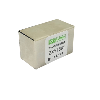 Quadrato orizzontale ZXY1581 1+1:1+1 Permalloy Audio Amplifier Transformer Isolatore