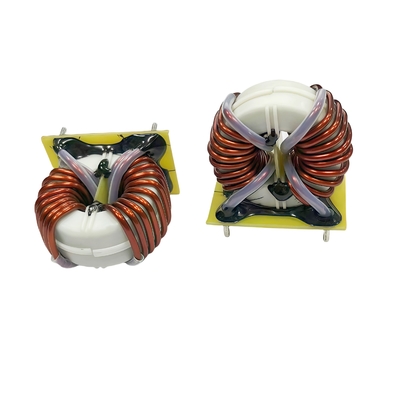 T31*19*13 1.3mH Induttore a anello magnetico a filtro a conchiglia bianca verticale monofase con design compatto