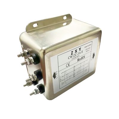 Filtro di potenza trifase a quattro fili inverter EMI Servo Purificatore CW12C-3A-S montato a bullone