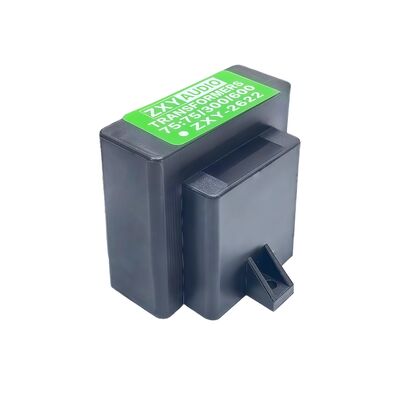 Trasformatore audio personalizzato con nucleo in acciaio al silicio, rapporto di impedenza 75:75/300/600 e alta efficienza per l'isolamento del segnale