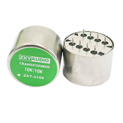 3108 Permalloy Trasformatore Audio di Isolamento con Rapporto di Spire 10K:10K per Cancellazione del Rumore Audio Professionale e Alta Fedeltà a Bassa Perdita